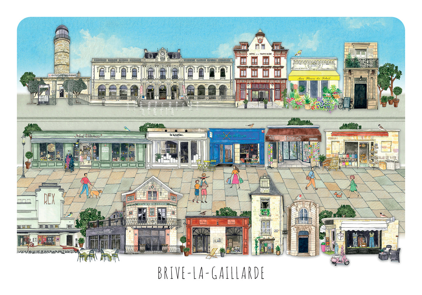 BRIVE-LA-GAILLARDE - Composition