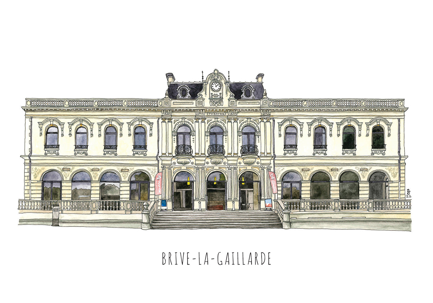 BRIVE-LA-GAILLARDE - Théâtre