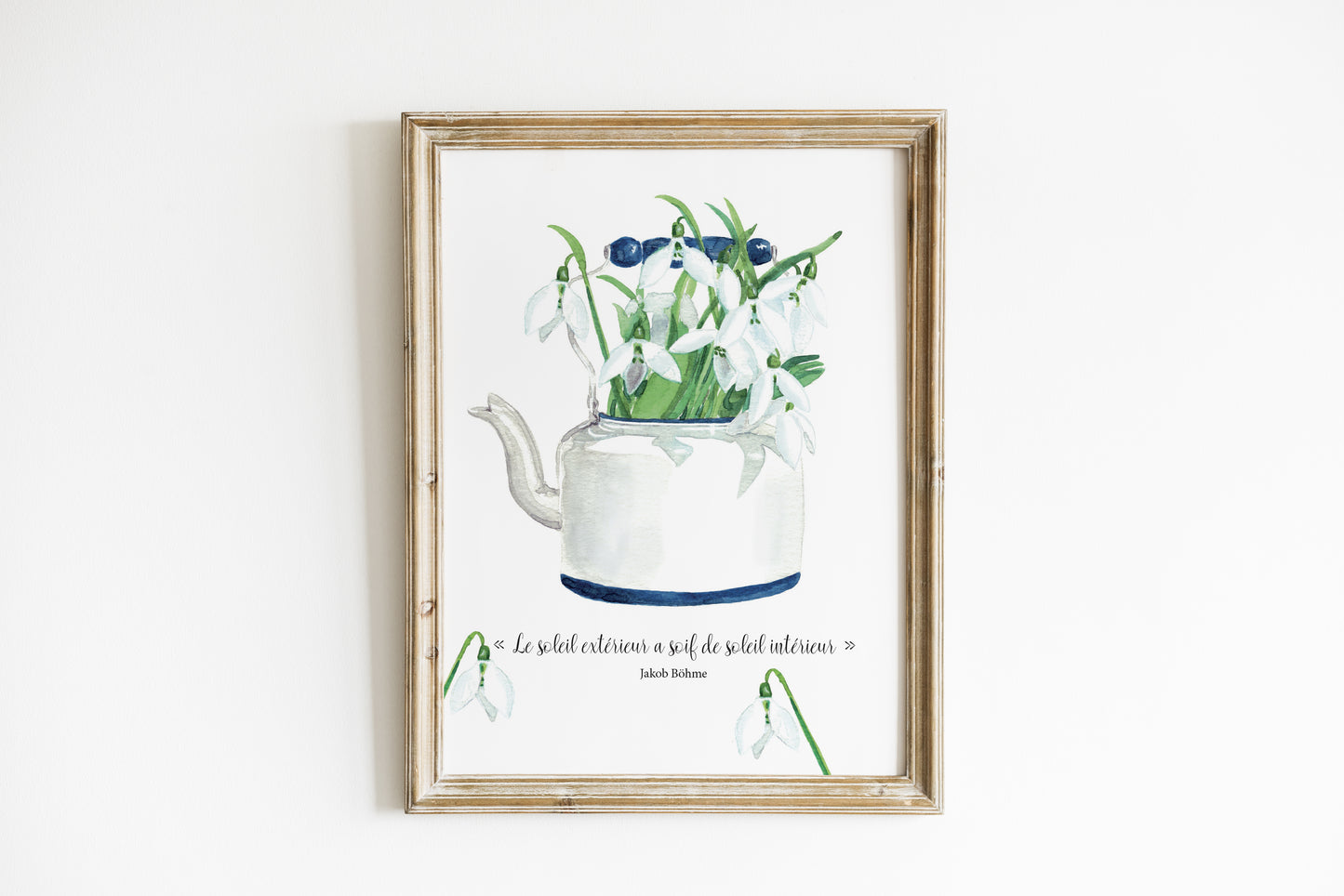 Affiche Perce-Neige